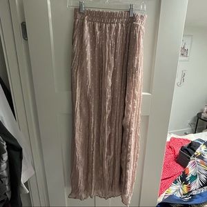 Mikarose pink maxi skirt